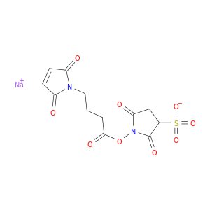 4-马来酰亚胺基丁酸磺基-N-琥珀酰亚胺基酯钠盐