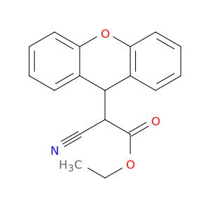 9H-Xanthene-9-aceticacid, a-cyano-, ethyl ester