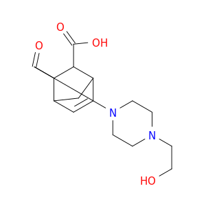 3-[4-(2-Hydroxyethyl)piperazine-1-carbonyl]bicyclo[2.2.1]hept-5-ene-2-carboxylic Acid