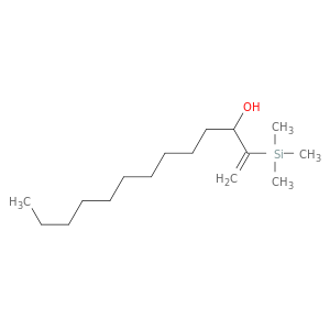 1-Tridecen-3-ol, 2-(trimethylsilyl)-