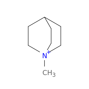 1-Azoniabicyclo[2.2.2]octane, 1-methyl-