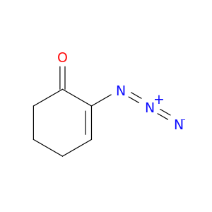 2-Cyclohexen-1-one, 2-azido-
