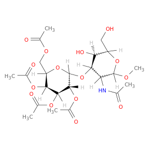 Methyl 2-Acetamido-2-deoxy-O-[β-D-(2,3,4,6-tetraacetyl) galactopyranosyl]-α-D-galactopyranoside