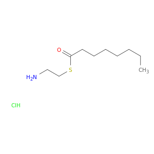 Octanethioic acid, S-(2-aminoethyl) ester, hydrochloride