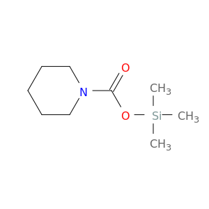 1-Piperidinecarboxylic acid, trimethylsilyl ester