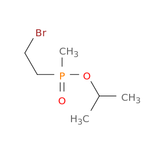 Phosphinic acid, (2-bromoethyl)methyl-, 1-methylethyl ester
