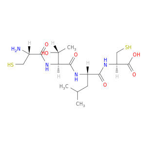 L-Cysteine, N-[N-(N-L-cysteinyl-L-threonyl)-L-leucyl]-