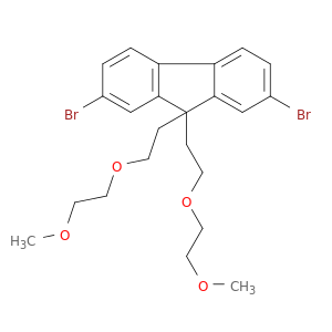 9H-Fluorene, 2,7-dibromo-9,9-bis[2-(2-methoxyethoxy)ethyl]-