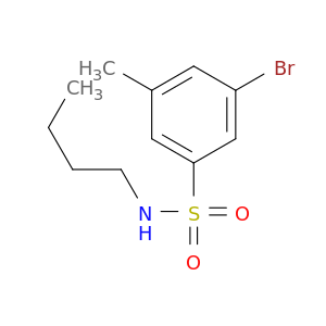 3-Bromo-N-butyl-5-methylbenzenesulfonamide