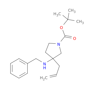 Tert-Butyl 3-Allyl-3-(Benzylamino)Pyrrolidine-1-Carboxylate