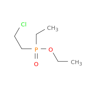 Phosphinic acid, (2-chloroethyl)ethyl-, ethyl ester