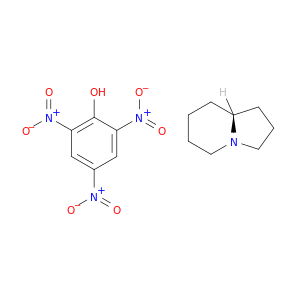 Indolizine, octahydro-, (R)-, compd. with 2,4,6-trinitrophenol (1:1)