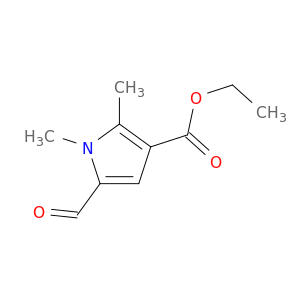 1H-Pyrrole-3-carboxylic acid, 5-formyl-1,2-dimethyl-, ethyl ester
