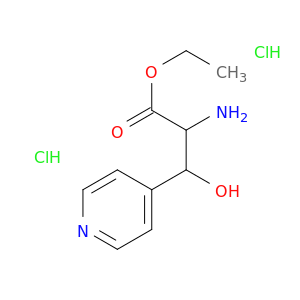 Ethyl 2-Amino-3-hydroxy-3-(pyridin-4-yl)propanoate dihydrochloride