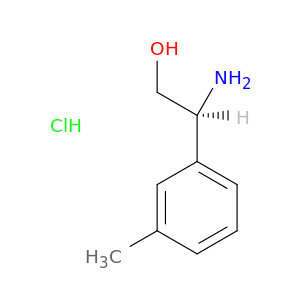 (S)-2-氨基-2-(间甲苯基)乙醇盐酸盐