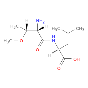 L-Leucine, N-(O-methyl-L-threonyl)-