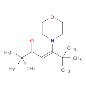 4-Hepten-3-one, 2,2,6,6-tetramethyl-5-(4-morpholinyl)-, (Z)-