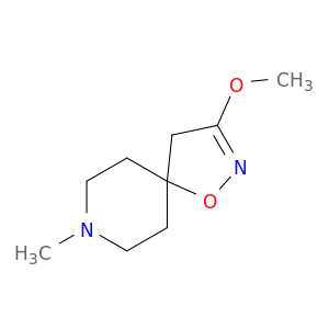 1-Oxa-2,8-diazaspiro[4.5]dec-2-ene, 3-methoxy-8-methyl-