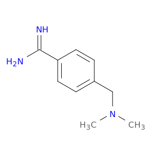 4-[(dimethylamino)methyl]benzene-1-carboximidamide