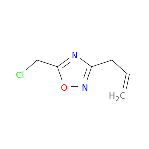 1,2,4-Oxadiazole, 5-(chloromethyl)-3-(2-propenyl)-