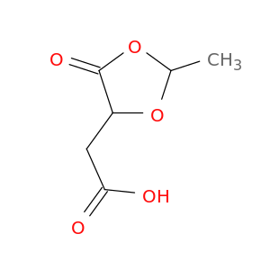 1,3-Dioxolane-4-acetic acid, 2-methyl-5-oxo-