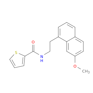 2-Thiophenecarboxamide,N-[2-(7-methoxy-1-naphthalenyl)ethyl]-