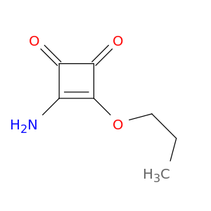 3-Cyclobutene-1,2-dione, 3-amino-4-propoxy-