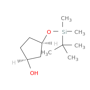 CYCLOPENTANOL, 3-[[(1,1-DIMETHYLETHYL)DIMETHYLSILYL]OXY]-, (1S,3R)-