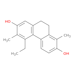 2,7-Phenanthrenediol, 5-ethyl-9,10-dihydro-1,6-dimethyl-