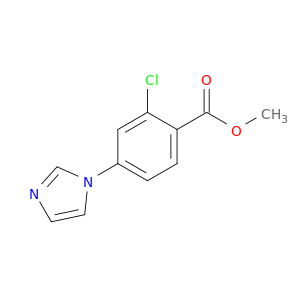 methyl 2-chloro-4-(1H-imidazol-1-yl)benzenecarboxylate
