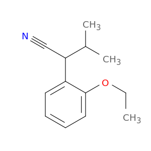 Benzeneacetonitrile,2-ethoxy-a-(1-methylethyl)-