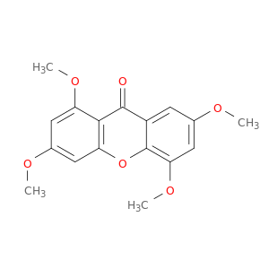 9H-Xanthen-9-one, 1,3,5,7-tetramethoxy-