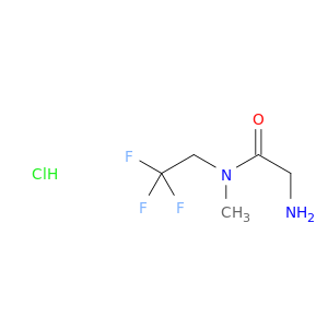 2-氨基-N-甲基-N-(2,2,2-三氟乙基)乙酰胺盐酸盐