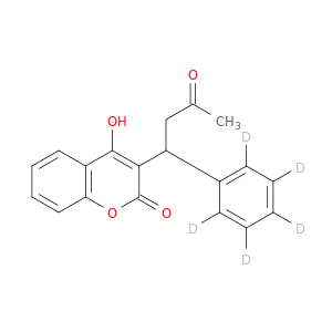 4-羟基-3-[3-氧代-1-(苯基-D5)丁基]-2H-1-苯并吡喃-2-酮