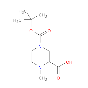 4-(叔丁氧基羰基)-1-甲基哌嗪-2-羧酸