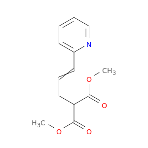 Propanedioic acid, [3-(2-pyridinyl)-2-propenyl]-, dimethyl ester