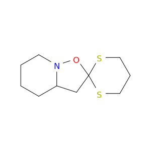 Spiro[1,3-dithiane-2,2'-[2H]isoxazolo[2,3-a]pyridine], hexahydro-