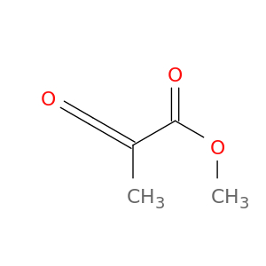 2-Propenoic acid, 2-methyl-3-oxo-, methyl ester