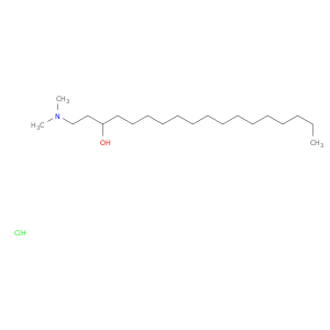 3-Octadecanol, 1-(dimethylamino)-, hydrochloride