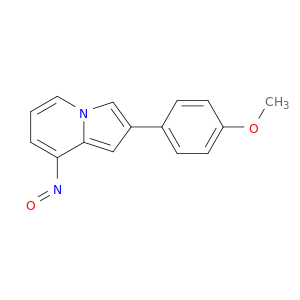 Indolizine,2-(4-methoxyphenyl)-8-nitroso-