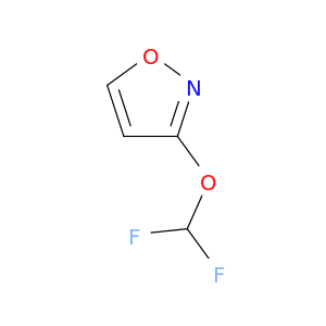 3-(difluoromethoxy)-1,2-oxazole