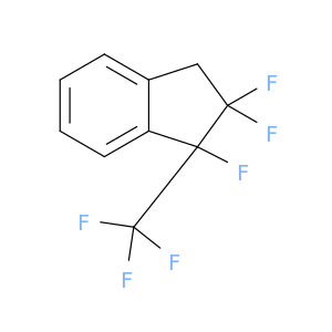 1H-Indene, 1,2,2-trifluoro-2,3-dihydro-1-(trifluoromethyl)-