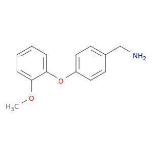 [4-(2-Methoxyphenoxy)phenyl]methanamine