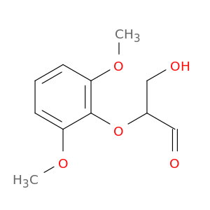 Propanal, 2-(2,6-dimethoxyphenoxy)-3-hydroxy-