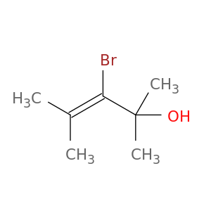 3-Penten-2-ol, 3-bromo-2,4-dimethyl-