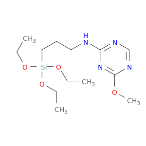 1,3,5-Triazin-2-amine, 4-methoxy-N-[3-(triethoxysilyl)propyl]-