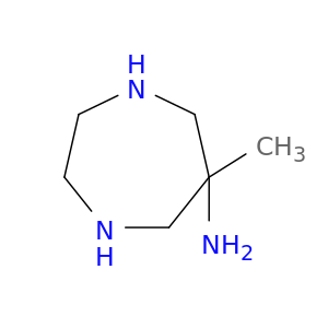 1H-1,4-Diazepin-6-amine, hexahydro-6-methyl-