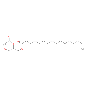 Hexadecanoic acid, 2-(acetyloxy)-3-hydroxypropyl ester