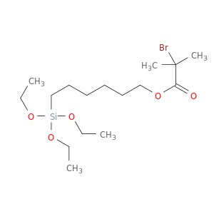 Propanoic acid, 2-bromo-2-methyl-, 6-(triethoxysilyl)hexyl ester