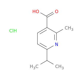 2-methyl-6-(propan-2-yl)pyridine-3-carboxylic Acid hydrochloride